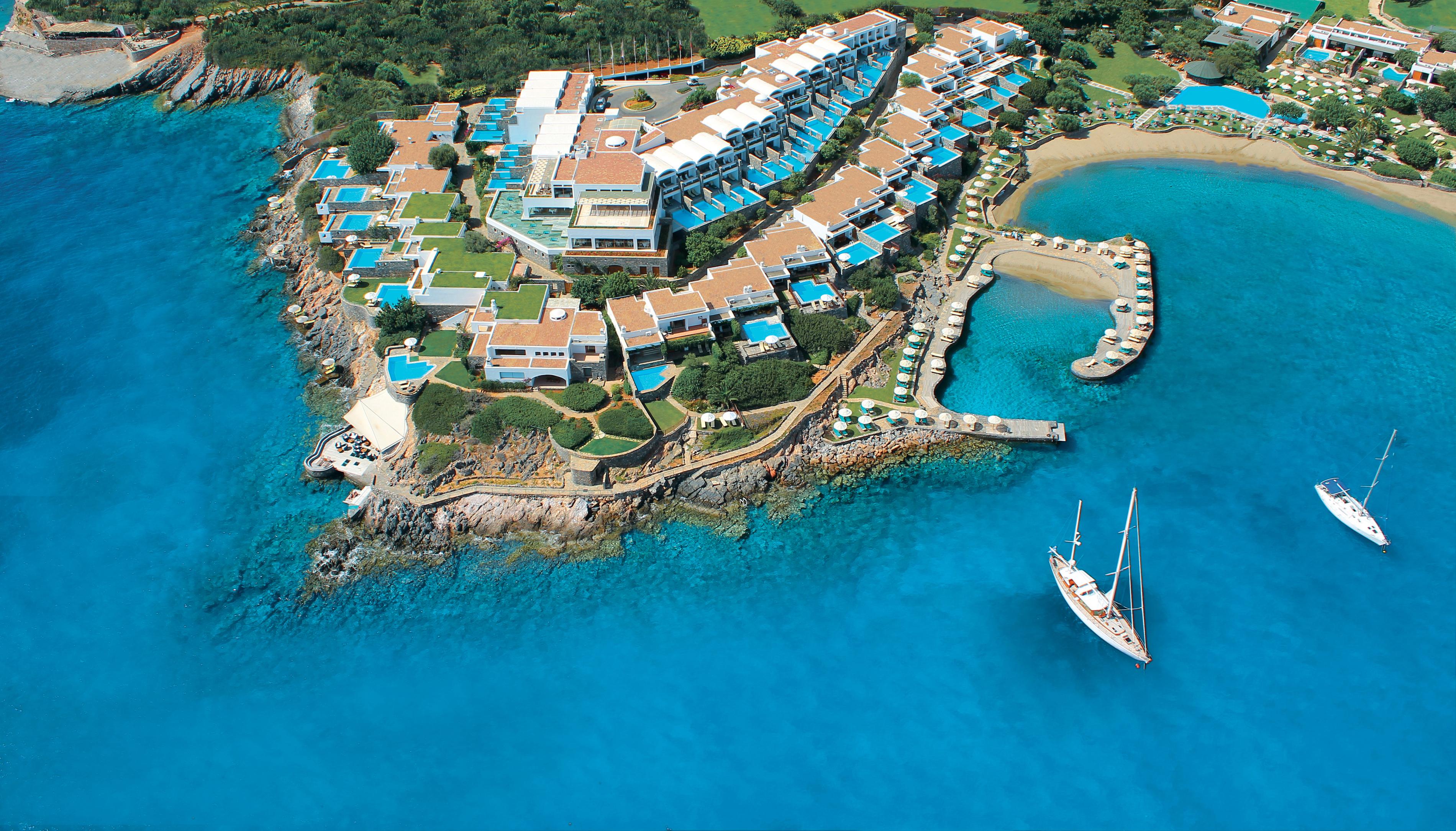Elounda Peninsula Luxury Resort, Six Senses Spa Exterior foto