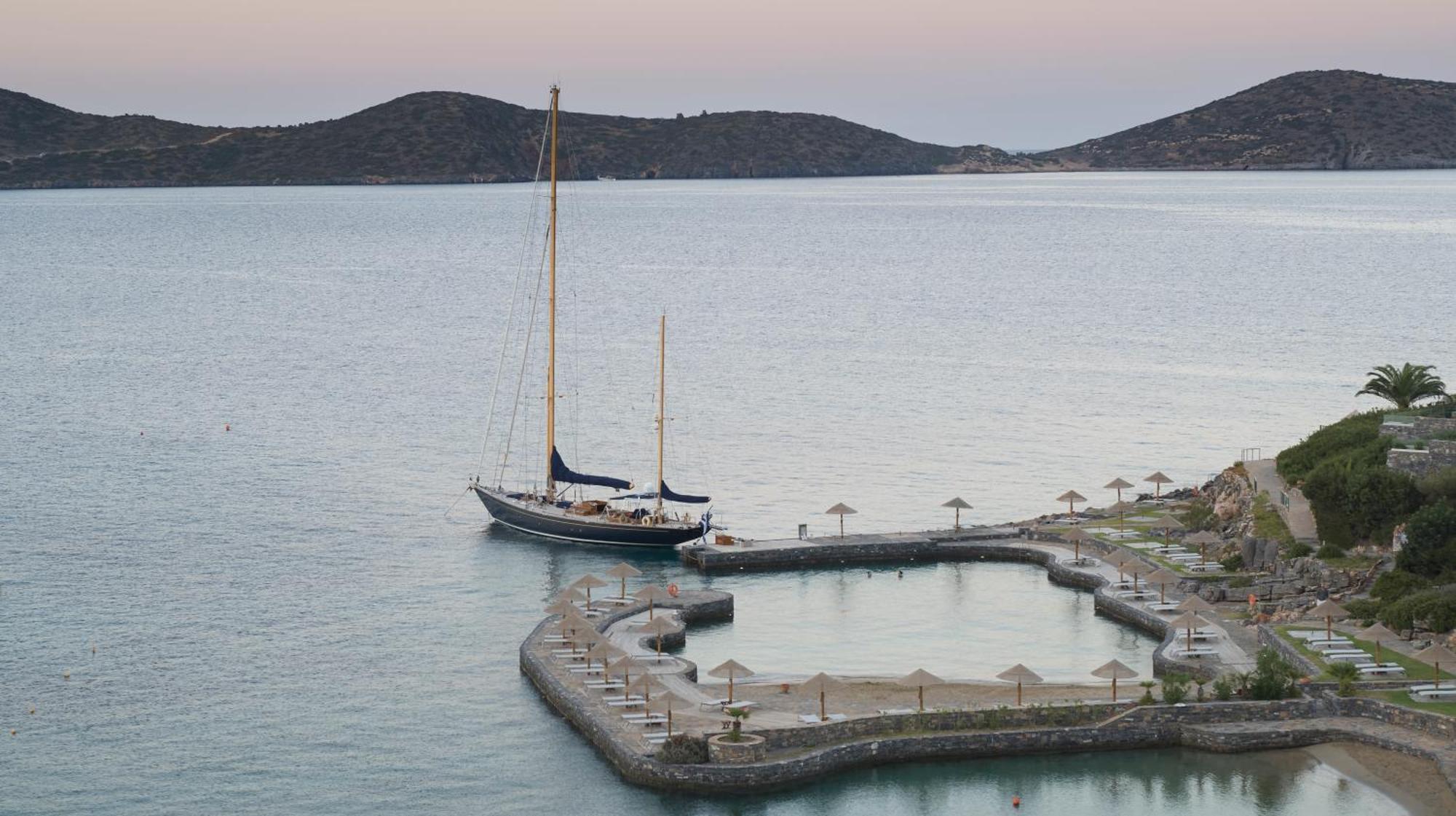 Elounda Peninsula Luxury Resort, Six Senses Spa Exterior foto
